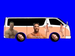 Gachimuchi gay car bb