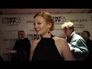 Sarah snook steve jobs red carpet nyff53