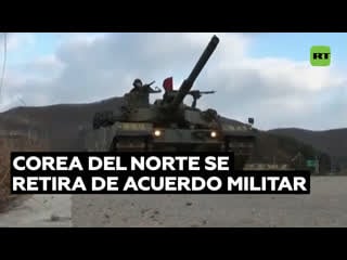 Pionyang se retira del acuerdo militar integral tras acción similar de seúl