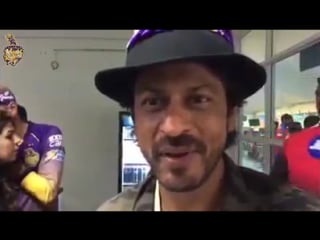 Shahrukh khan interview after kkr win vs gujarat lion