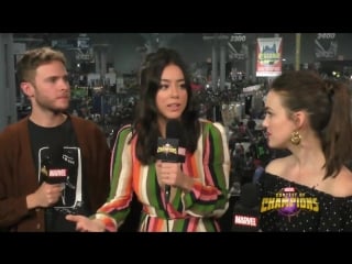 Chloe bennet интервью [nycc 2017]