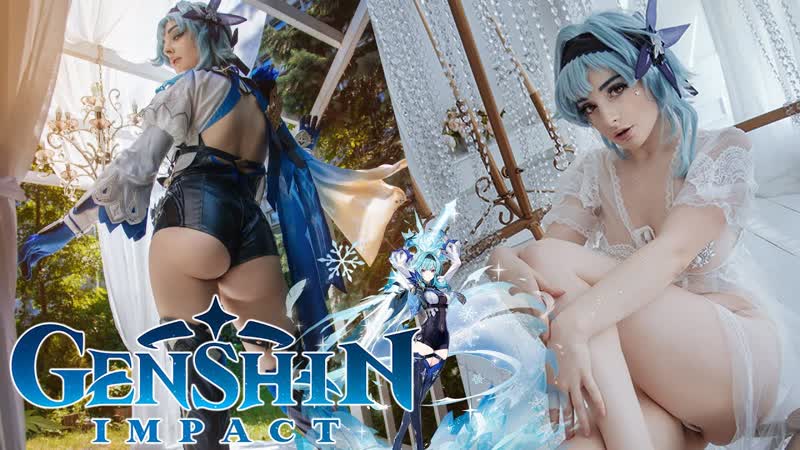 Eula lawrence sexy cosplay music video genshin impact