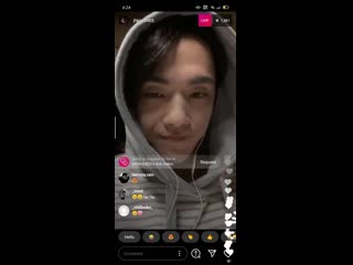 201115 kim jung hyun ig live