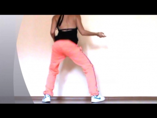 Booty basic tutorial routine lesson by ehaby ( pop,circle,figure 8, wet dog)level 2 [720p]
