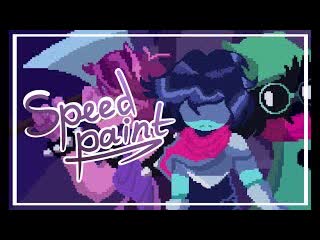 Deltarune pixel art [ speedpaint №3 ]