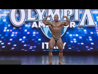 Michal krizanek @ amateur olympia italy 2022 / михал крижанек на любительской "олимпии"