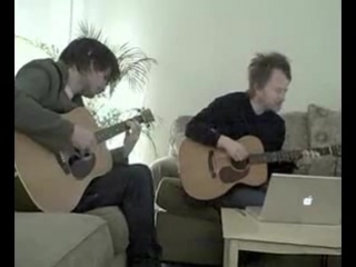 Radiohead thom and jonny playing the rip by portishead