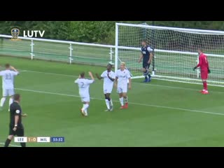 56 goal! clarke threads a great pass through to stevens who whips a ball across for eddie nketiah to tap it home! 2 0