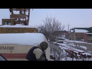 Опубликовано видео операции по нейтрализации боевиков в дагестане