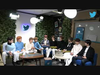 181026 [kpoptwitter] twitterblueroom live qa with goldenchild