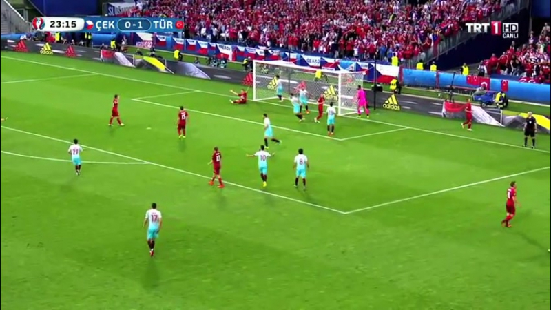 Euro 2016 czech republic 0 2 turkey (highlights)