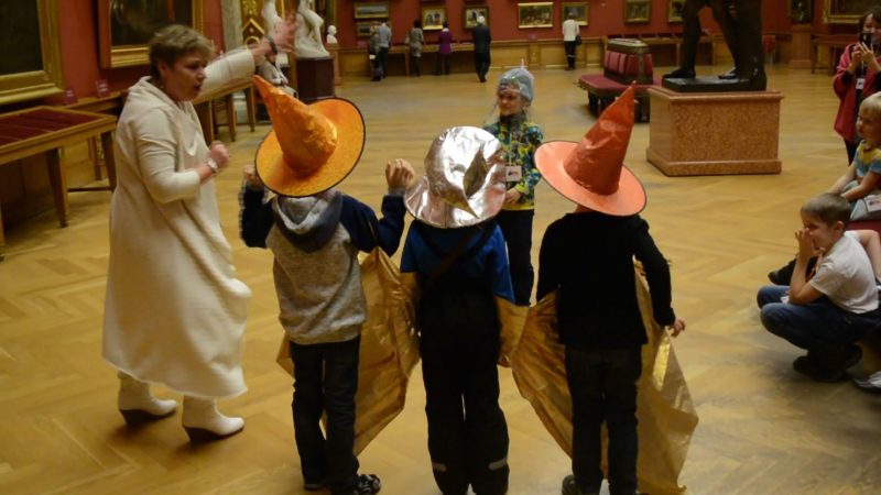 Экскурсия в михайловский дворец "русский богатыри"