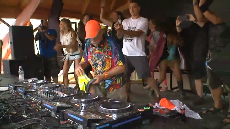 Raja ram playing at ozora festival 2019