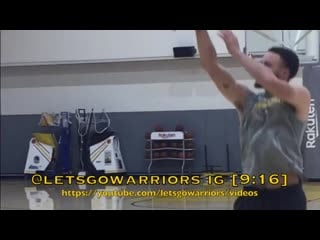 Steph curry dunk bonus footage at warriors (3 1) practice in oakland, day before la clippers game 5