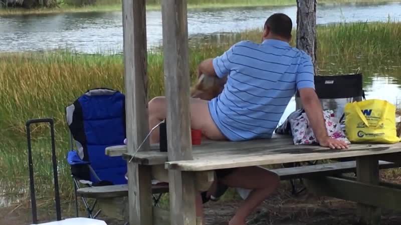 Выехали на природу с любовником