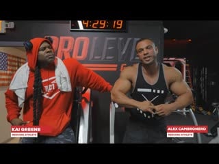 Kai greene & alejandro cambronero train arms