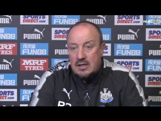 You can now watch rafa benítez's pre @cpfc media briefing in full, for free, on nufc tv