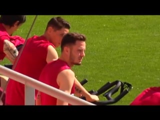 Atlético vuelve al trabajo