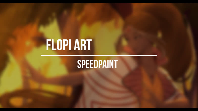 Speedpaint flopi art winx club flora №2