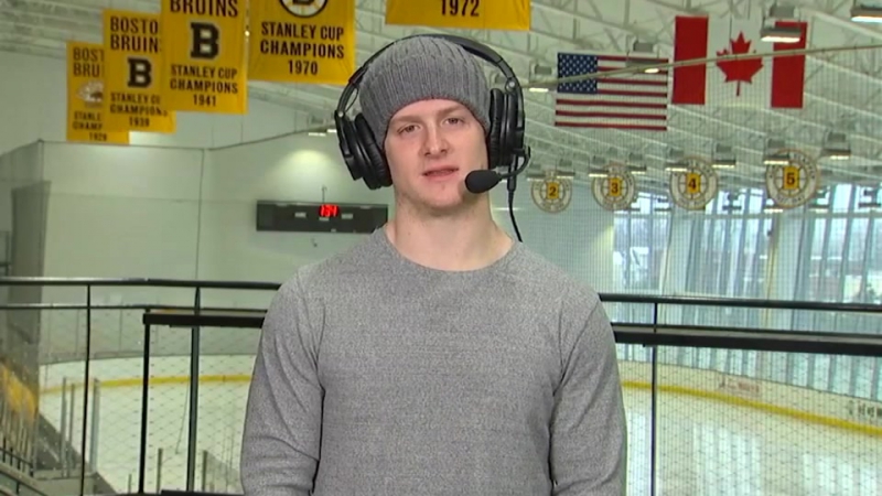Torey krug#47 talking 100 nhl's greatest