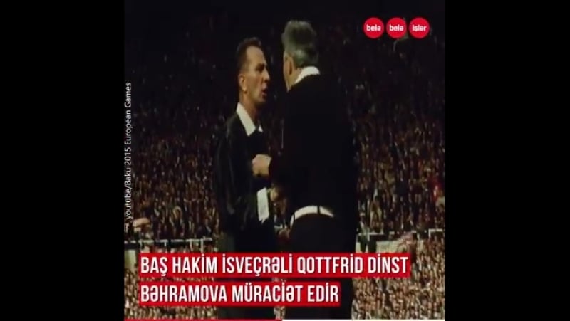Dünyaya səs salmış qərarın müəllifi,
    tarixin 50 ən yaxşı futbol hakimindən biri tofiq bəhramov "həmin gün təkcə "uembli"dəki
