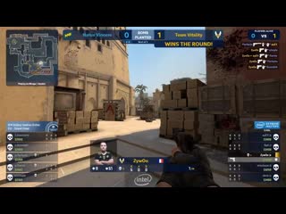 Zywoo 1v4 ace clutch vs natus vincere