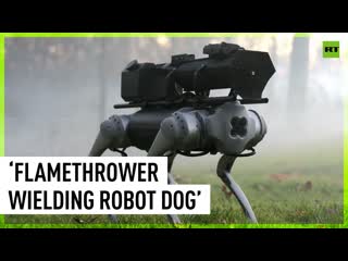 ‘flamethrower wielding robot dog’ finally invented