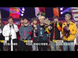 [video] 160513 bts 2st win + encore @ music bank