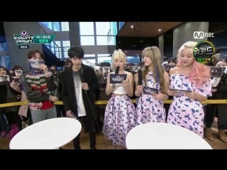 160310 jung joon young mini fan meeting with mc aoa cream @ m! countdown