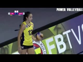 Craziest volleyball serves by samantha bricio (hd)