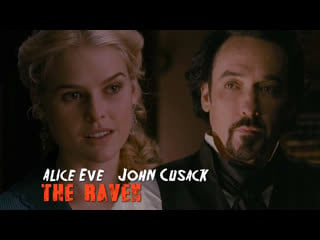 John cusack, alice eve (the raven, 2012)