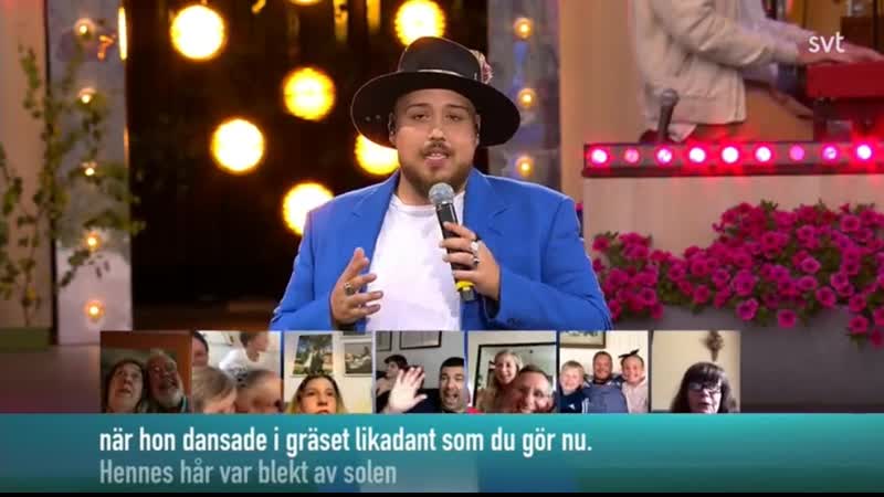 Sanna nielsen, anis don demina and viewers en kväll i juni (allsång på skansen )