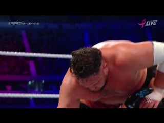Aj styles (c) vs samoa joe super show down