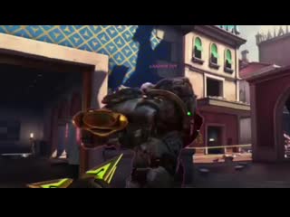 When you try to do a wall flank as genji