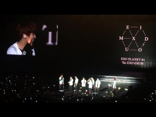 [fancam] 170428 the exo'rdium in la ending ment