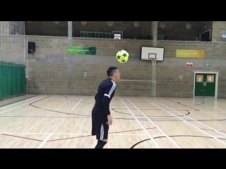 F2freestylers practice session! crazy football skills football freestyle double act duo