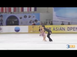 Misato komatsubara tim koleto fd asian open figure skating trophy 2018