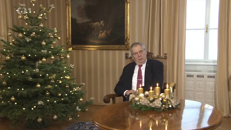 Vánoční poselství prezidenta české republiky miloše zemana