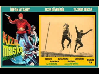 İrfan atasoy kizil maske 1968 fantastik yeşilçam türk filmi