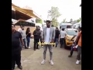 Prabhas on the sets of nach baliye