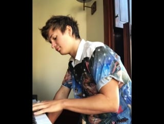 Ansel elgort "city of star" cover