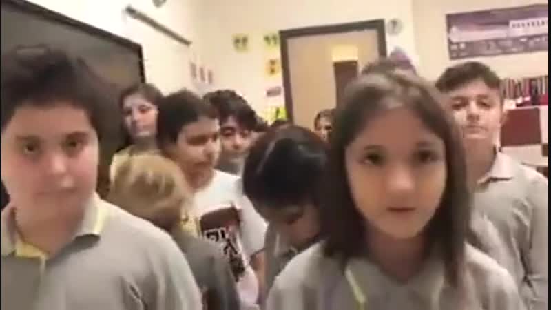 Урок азербайджанского языка в турецкой школе