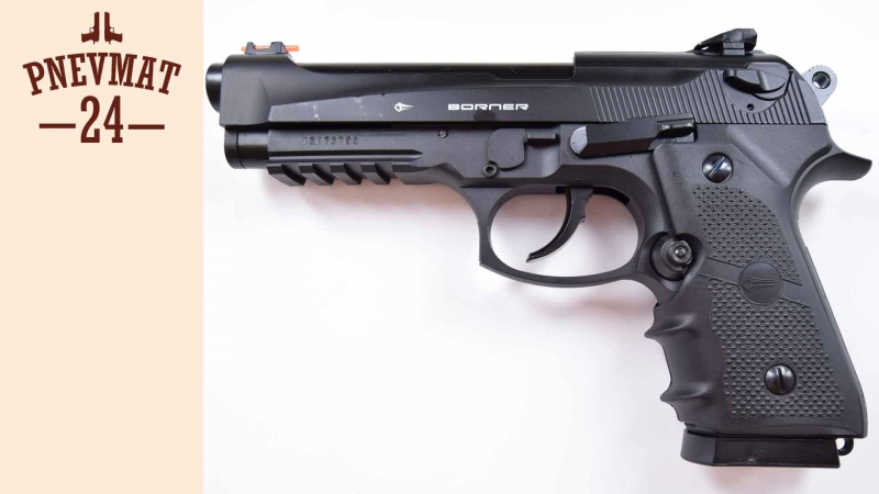 Пневматический пистолет borner sport 331 (beretta)