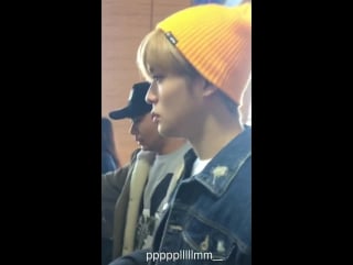 161111 jaehyun fancam @ gimpo airport