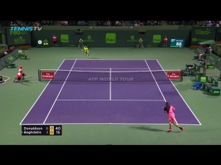 Hot shot baghdatis shows great wheels in miami 2018