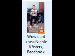 Wow echt krass nicole kösters, facebook