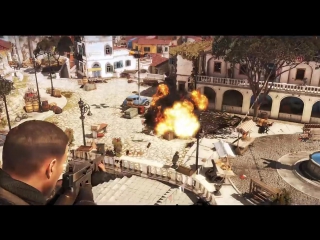 Sniper elite 4 first gameplay trailer target führer teaser