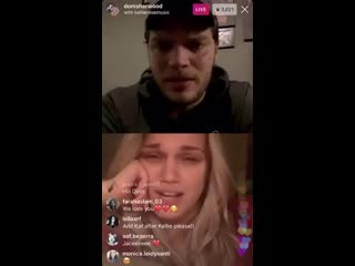 Dom kissing dan!! and reminding kr they can talk about things while not on live mp4