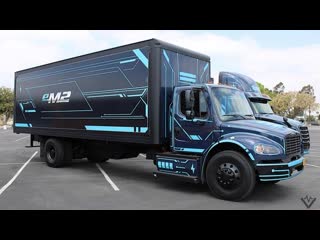 Американский электрический грузовик freightliner em2