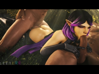 Skye doublepenetration paladins sex, hentai, porn